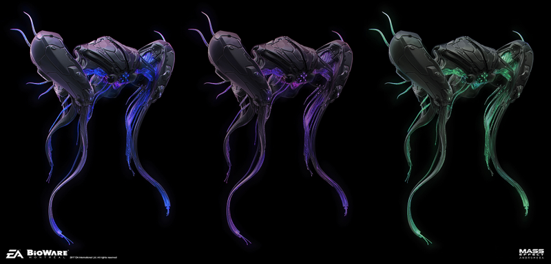 Illustration for article titled Some Aliens From Mass Effect: AndromedaÂ